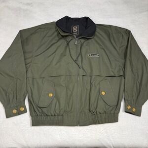 Vintage Gear For Sports Pentagon Windbreaker Jacket Men's Lg Olive Green 90s Y2K
